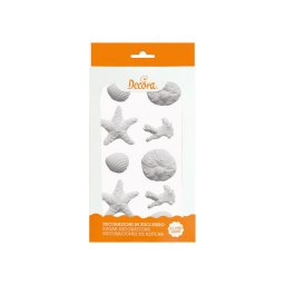 Decor Zahar - Creaturi Marine O 2.5, 3 si 5 cm, 6 modele, 9 buc