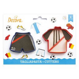 Decupatoare Plastic Sport O 6 si 8 x H 2.2 cm, 2 Buc