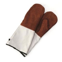 Manusi Piele pentru Cuptor, cu 1 Deget, Temp. Max. 250 C, L 45 x 15 cm