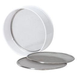 Sita Material Plastic cu 3 Retele Inox Interschimbabile, O20xH7 cm, Set 4 Buc