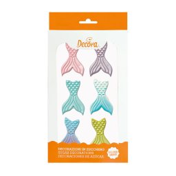 Decor Zahar - Cozi Sirene O 3.5 cm, 6 buc