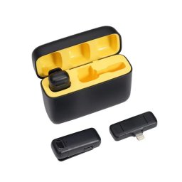 Microfon Microfon Lavaliera fara Fir, Mufa Lightning (set 2) - Techsuit (LW4) - Black