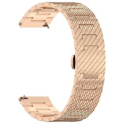 Curea pentru Huawei Watch GT 2 (46mm)/GT 2 Pro/GT 3 Pro (46mm)/Ultimate, Xiaomi Watch S1 - Techsuit Watchband (W052) - Rose Gold