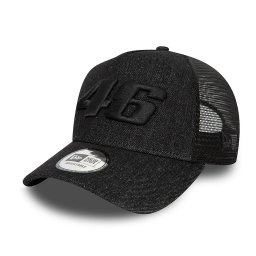 New Era sapca neagra 9forty trucker VR46 denim