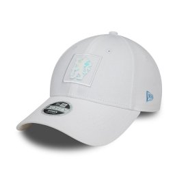 New Era, sapca alba 9forty chelsea FC lion crest rainbow