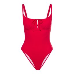 LSCN by LASCANA Costum de baie întreg 'Gina' roz zmeură