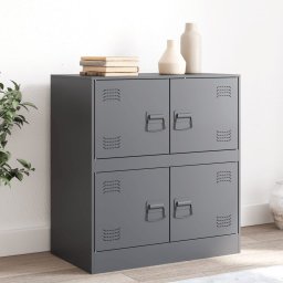 Servanta, antracit, 67x39x73 cm, otel GartenMobel Dekor