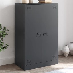 Servanta, antracit, 67x39x107 cm, otel GartenMobel Dekor