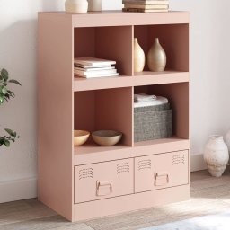 Comoda Roz 67x39x95 cm otel GartenMobel Dekor