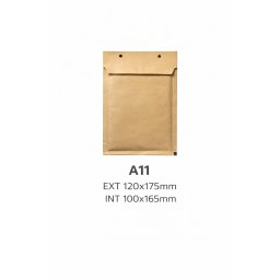 Plicuri cu bule antisoc A11 / 120x175 mm