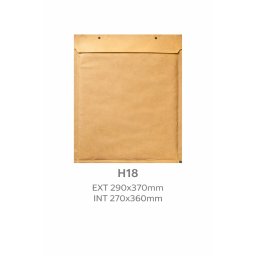 Plicuri cu bule antisoc H18 / 290x370 mm