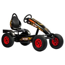 Kart cu pedale hot rod bf1 (negru)
