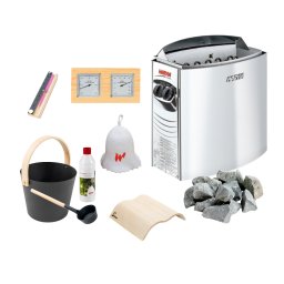 Kit echipare sauna uscata harvia volum 8-14 mc