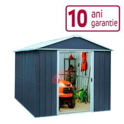 Magazie metalica gri ae108, 303 x 237 cm, 10 ani garantie