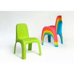 Set 100 scaune cu spatar keter