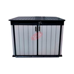 Magazie din plastic gri keter grande, 190 x 109 cm