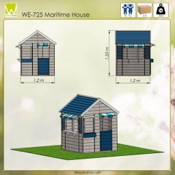 Casuta de gradina maritime house (m17), wendi toys