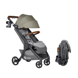 Carucior compact metro+ deluxe ergobaby empire state green
