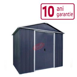 Magazie metalica gri ae65, 202 x 137 cm, 10 ani garantie
