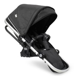 Scaun carucior NXT Ergo Lounge Negru Cadru Argintiu Emmaljunga