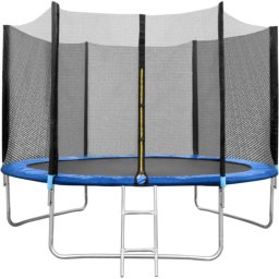 Set Trambulina 305 cm cu plasa si scarita In One IO0029