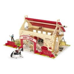 Ferma Papo din lemn-Prima mea ferma