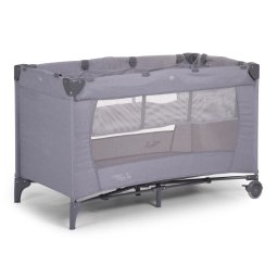 Patut de calatorie gri cu 2 nivele 60x120cm