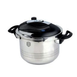 Oala kukta sub presiune 6 litri, inox, berlingerhaus, lp-kl-035, cu timer si afisaj lcd