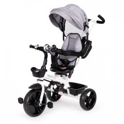 Tricicleta cu sezut reversibil ecotoys jm-322 - gri
