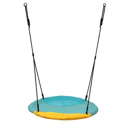 Leagan cuib win, 100 cm diametru - diverse culori - orange + turquoise