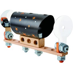 Laborator pentru stiinta optica, hape, cu piese din lemn si plastic, pentru crearea a 8 experimente optice