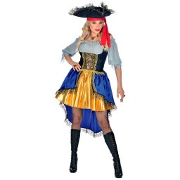 Costum capitan pirat femei - m marimea m