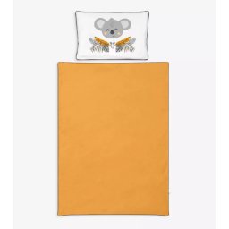 Lenjerie pat 2 Piese KLUPS Nature&Love Tropics N003-C4
