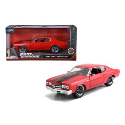 Masinuta metalica fast and furious 1970 chevy chevelle scara 1 la 24