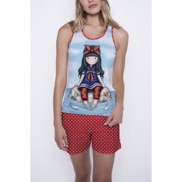 Pijama fete Santoro Gorjuss - Little Fishes, scurte