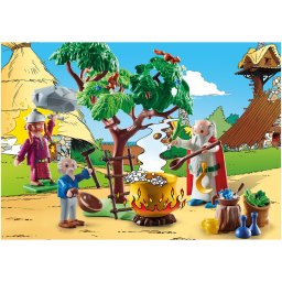 Playmobil - asterix si obelix - getafix cu potiunea magica