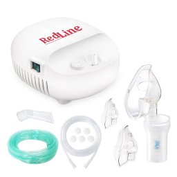 Aparat aerosoli RedLine NB-230C Ultra, masca copii si adulti, kit Ultra cu furtun de 6m si masca...