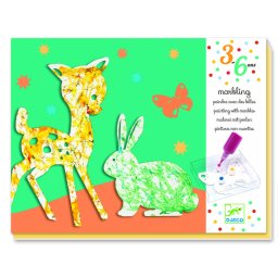 Pictura cu bile din sticla, djeco