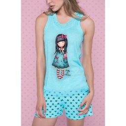 Pijama copii Santoro Gorjuss - Pretty as a Picture, scurte