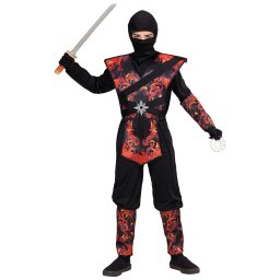 Costum ninja dragon - 5 - 7 ani / 128 cm