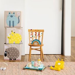 Cutie de depozitare, panda, 3 sprouts