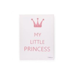 TABLOU COPII MY LITTLE PRINCESS WHITE/PINK 30x40cm