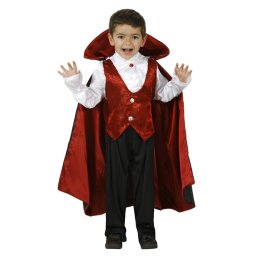 Costum vampir rosu baietel - 8 - 10 ani / 140 cm
