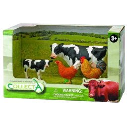 Set de 4 figurine pictate manual Ferma 1 89263