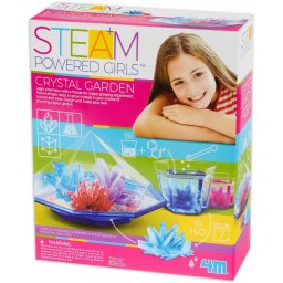 Kit stiintific - gradina cu cristale, steam kids