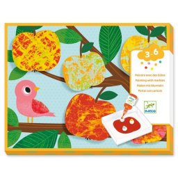 Pictura cu bile din sticla, animale djeco