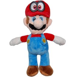 Jucarie din plus mario cu sapca rosie, 30 cm
