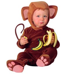 Costum bebe maimutica