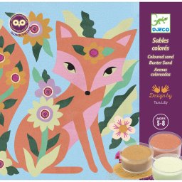 Atelier creativ cu nisip fluorescent, animale luminoase