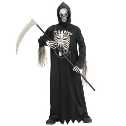 Costum schelet lanturi copii - 11 - 13 ani / 158 cm